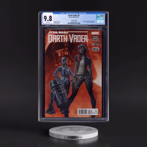 Darth Vader #3 CGC 9.8 White Pages (Marvel Comics, 6/15) - Universal Second Printing