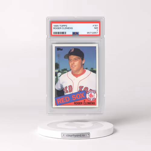 1985 Topps #181 Roger Clemens (PSA 7 NM)