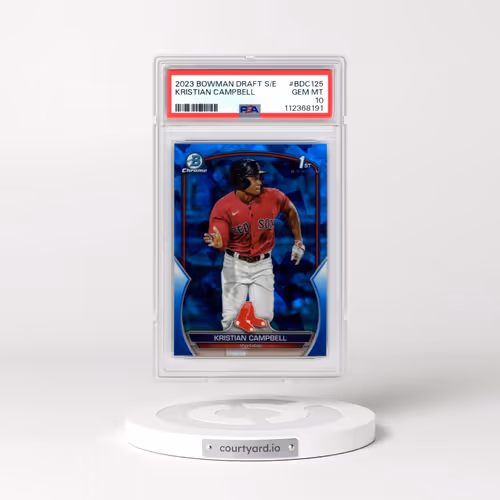 2023 Bowman Draft Sapphire Edition #BDC125 Kristian Campbell (PSA 10 GEM MINT)
