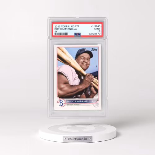 2022 Topps Update #US245 Roy Campanella - SP (PSA 9 MINT)