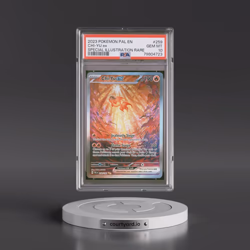 2023 Pokémon Pal EN-Paldea Evolved #259 Chi-YU EX - Holo Special Illustration Rare (PSA 10 GEM MINT)