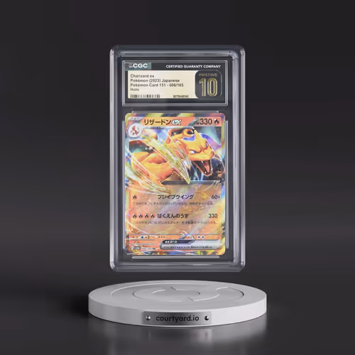 2023 Pokémon Card 151 #006/165 Charizard ex - Holo (CGC 10 PRISTINE)