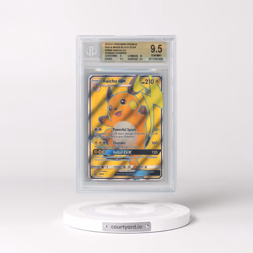 2016 Black Star Promos - Sun & Moon #SM90 Raichu GX - Shining Legends Special Collection - Raichu GX