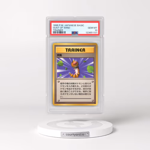 1996 Pokémon Basic Gust of Wind - Trainer (PSA 10 GEM MINT)