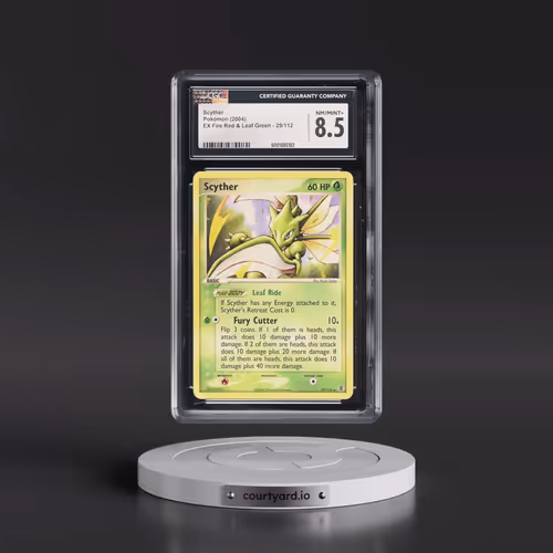 2004 EX Fire Red & Leaf Green #29/112 Scyther (CGC 8.5 NM-MT+)