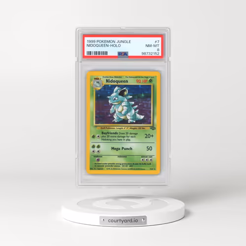 1999 Pokémon Jungle #7 Nidoqueen - Holo (PSA 8 NM-MT)