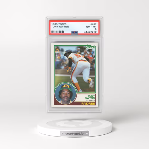 1983 Topps #482 Tony Gwynn (PSA 8 NM-MT)