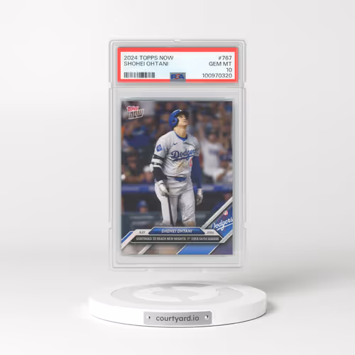 2024 Topps Now #767 Shohei Ohtani (PSA 10 GEM MINT)