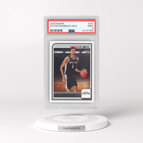 2023 Panini NBA Hoops #277 Victor Wembanyama (PSA 9 MINT)