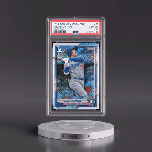 2024 Bowman Mega Box Chrome #33 Shohei Ohtani (PSA 10 GEM MINT)