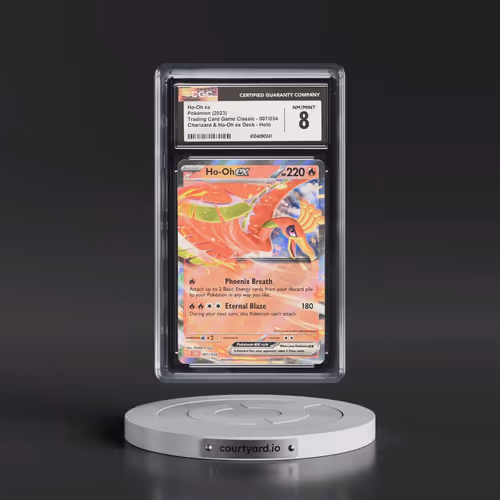 2023 Trading Card Game Classic - CLV, CLC, CLB #007/034 Ho-Oh ex - Charizard & Ho-Oh ex Deck - C