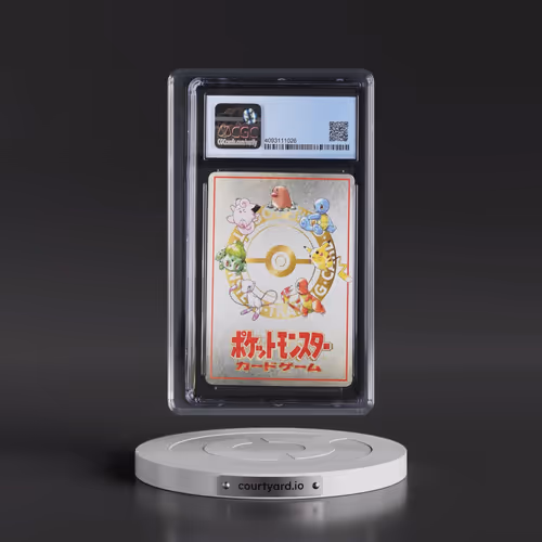 1998 Pokémon Vending #5 The Last Cave-Cerulean! - Series III (CGC 9 MINT)