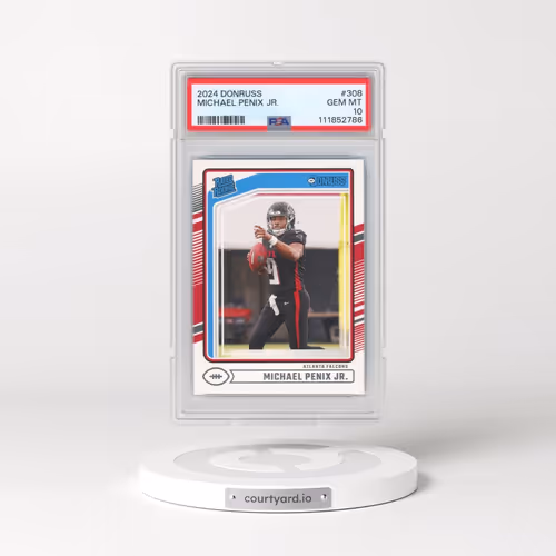 2024 Panini Donruss #308 Michael Penix Jr. (PSA 10 GEM MINT)