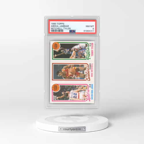 1980 Topps Abdul-Jabbar - Mitchell, Tyler (PSA 8 NM-MT)