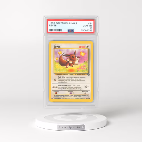 1999 Pokémon Jungle #51 Eevee (PSA 10 GEM MINT)