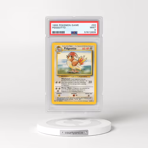 1999 Pokémon Game #22 Pidgeotto (PSA 9 MINT)