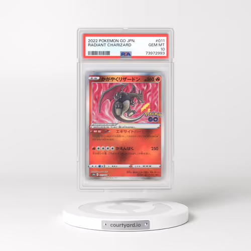 2022 Pokémon GO #011 Radiant Charizard - Holo (PSA 10 GEM MINT)