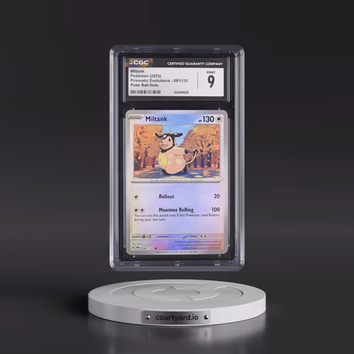 2024 Prismatic Evolutions - PRE EN #081/131 Miltank - Poké Ball Holo (CGC 9 MINT)
