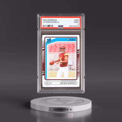2024 Panini Donruss #389 Jayden Daniels (PSA 9 MINT)