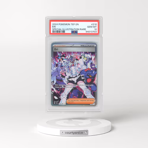 2024 Pokémon Tef EN-Temporal Forces #210 Eri - Special Illustration Rare (PSA 10 GEM MINT)