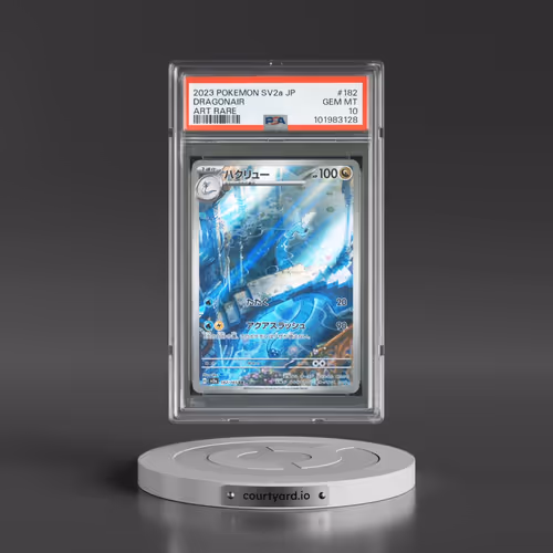 2023 Pokémon Sv2a-Pokemon 151 #182 Dragonair - Art Rare (PSA 10 GEM MINT)