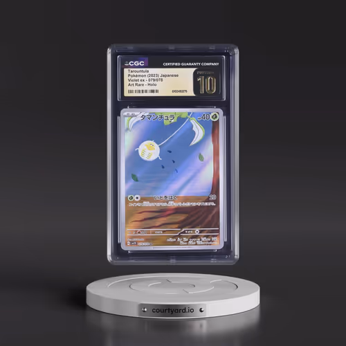 2023 Violet ex #079/078 Tarountula - Art Rare Holo (CGC 10 PRISTINE)