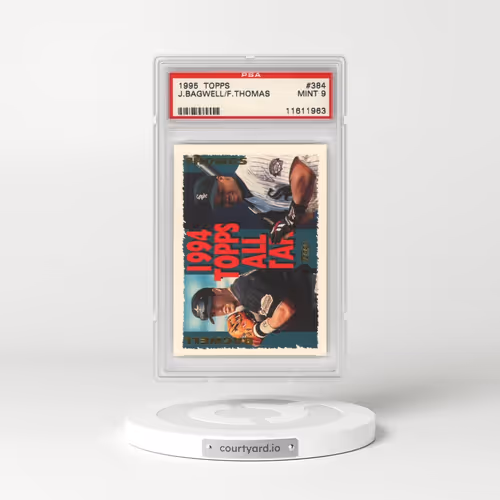 1995 Topps #384 Frank Thomas/Jeff Bagwell (PSA 9 MINT)