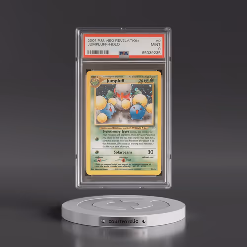 2001 Pokémon Neo Revelation #9 Jumpluff - Holo (PSA 9 MINT)
