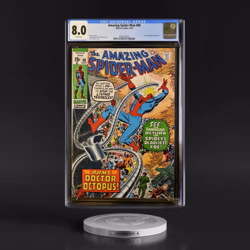 Amazing Spider-Man #88 CGC 8.0 White Pages (Marvel Comics, 9/70)