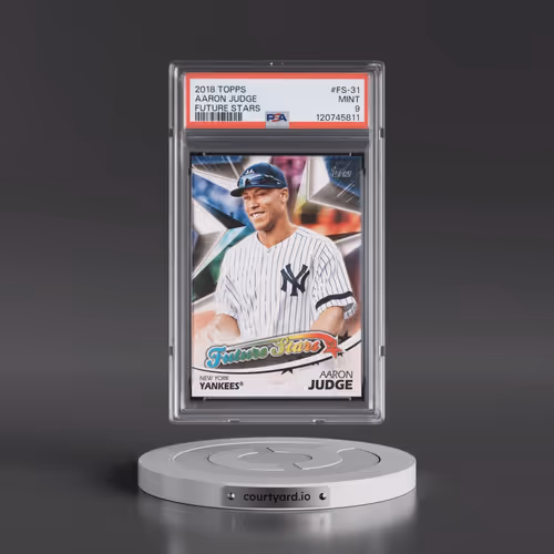 2018 Topps Future Stars #FS-31 Aaron Judge (PSA 9 MINT)