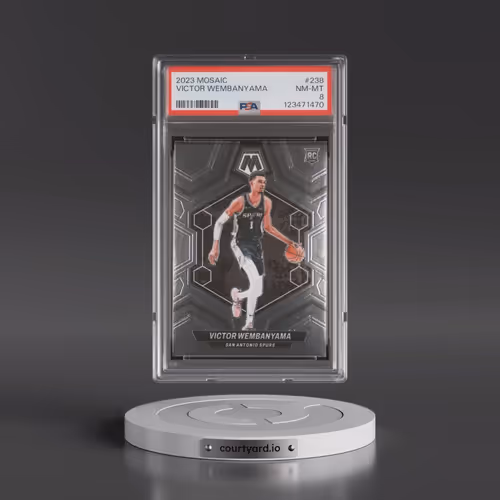 2023 Panini Mosaic #238 Victor Wembanyama (PSA 8 NM-MT)
