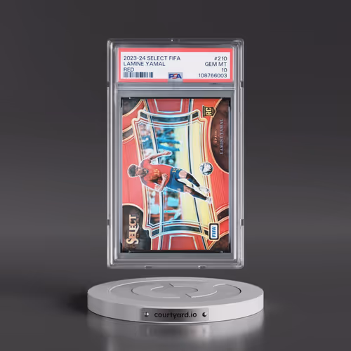 2023-24 Panini Select FIFA #210 Lamine Yamal - Red (PSA 10 GEM MINT)