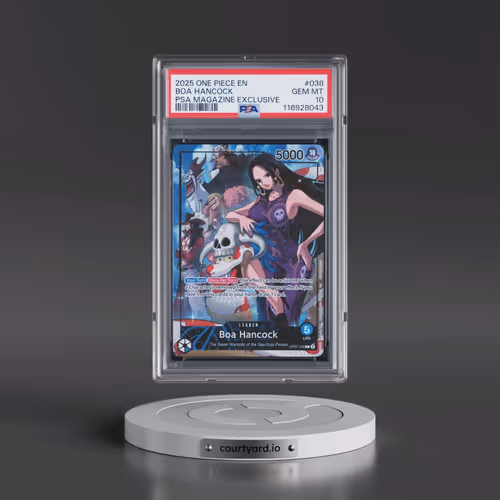 2025 One Piece Promos #038 Boa Hancock - PSA Magazine Exclusive (PSA 10 GEM MINT)