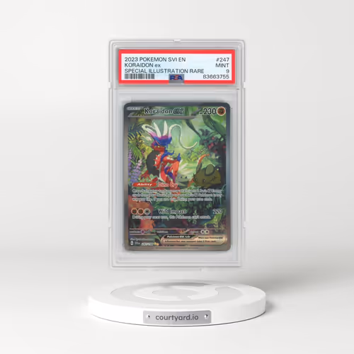 2023 Pokémon Svi EN-Scarlet & Violet #247 Koraidon EX - Holo Special Illustration Rare (PSA 9 MINT)