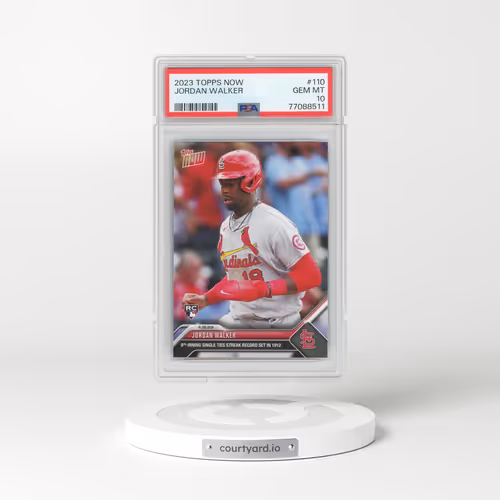 2023 Topps Now #110 Jordan Walker (PSA 10 GEM MINT)
