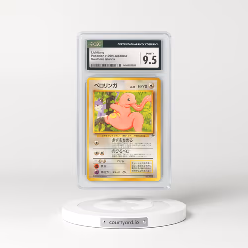1999 Japanese Southern Islands Lickitung (CGC 9.5 MINT+)