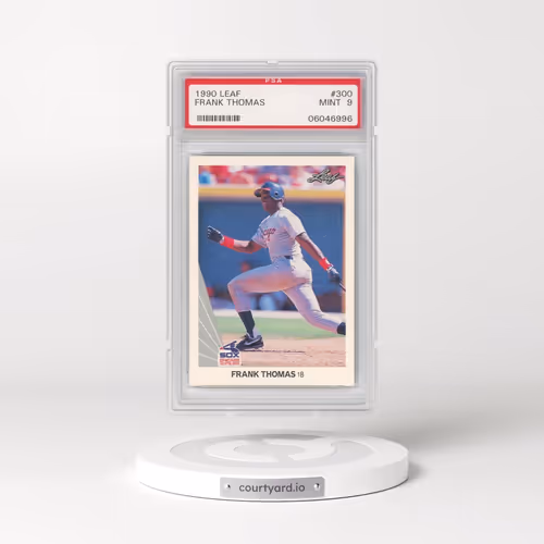 1990 Leaf #300 Frank Thomas (PSA 9 MINT)