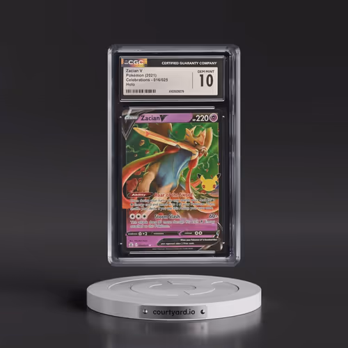 2021 Celebrations #016/025 Zacian V - Holo (CGC 10 GEM MINT)
