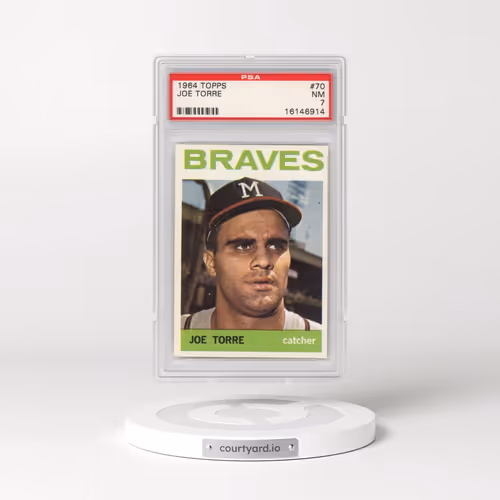 1964 Topps #70 Joe Torre (PSA 7 NM)