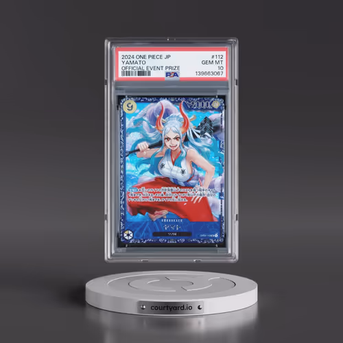 2024 One Piece Japanese Promos #112 Yamato - Official Event Prize (PSA 10 GEM MINT)