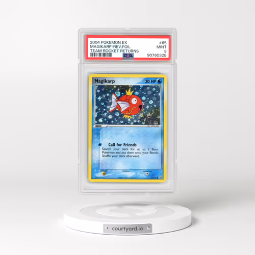 2004 Pokémon EX Team Rocket Returns #65 Magikarp - Reverse Foil (PSA 9 MINT)