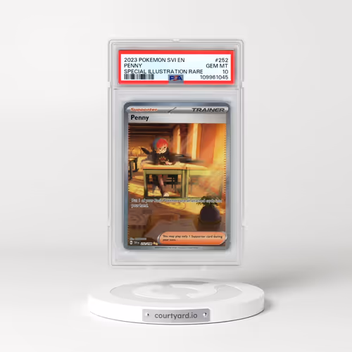 2023 Pokémon Svi EN-Scarlet & Violet #252 Penny - Special Illustration Rare (PSA 10 GEM MINT)