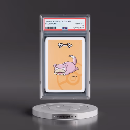 2019 Pokémon Old Maid Slowpoke (PSA 10 GEM MINT)