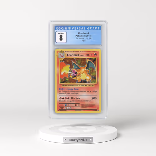 2016 Evolutions #11/108 Charizard - Holo (CGC 8 NM-MT)