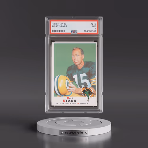 1969 Topps #215 Bart Starr (PSA 7 NM)