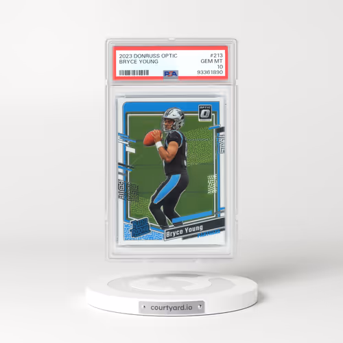 2023 Panini Donruss Optic #213 Bryce Young (PSA 10 GEM MINT)