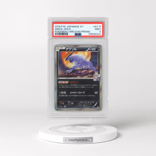 2016 Pokémon XY Promo #XY-P Absol - Holo Pokemon Card Gym (PSA 9 MINT)