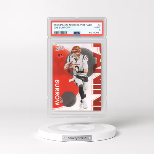 2023 Panini National Sports Collectors Convention Silver Packs #4 Joe Burrow (PSA 9 MINT)