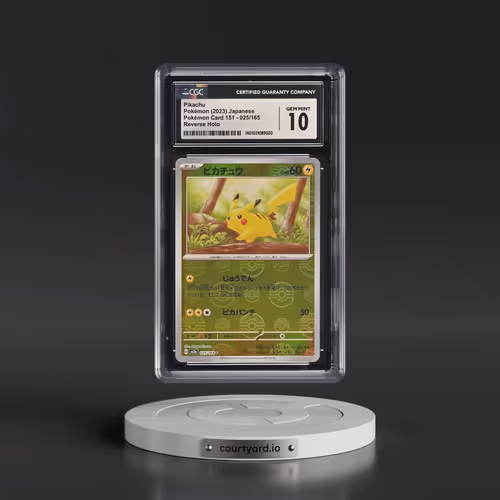2023 Pokémon Card 151 #025/165 Pikachu - Reverse Holo Poké Ball (CGC 10 GEM MINT)