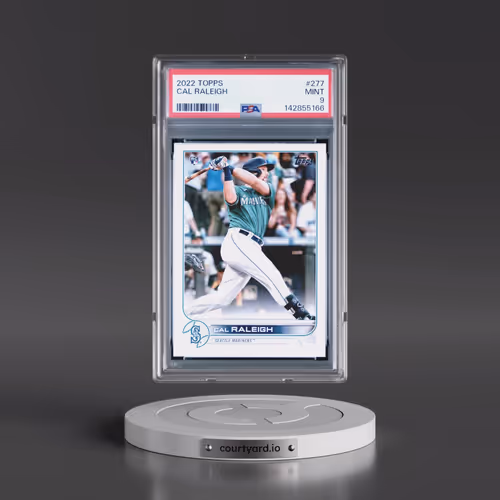 2022 Topps #277 Cal Raleigh (PSA 9 MINT)